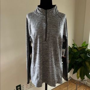 MTA Sports 1/4 Zip High Neck Athletic Jacket - XL